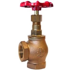 Gm Angle Wheel Valve Screwed (Sant) (21 Kg/Cm2)